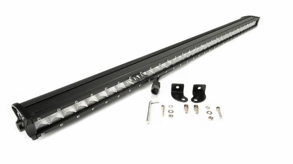 White Single Row 40-Inch Straight Cree Led Light Bar - Click Image to Close